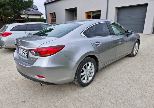 Mazda 6 cena 51900 przebieg: 119741, rok produkcji 2013 z Zaklików małe 191